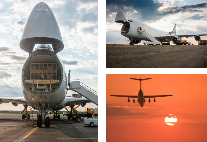 Logistiklösningar med flygtransporter till anpassade destinationer